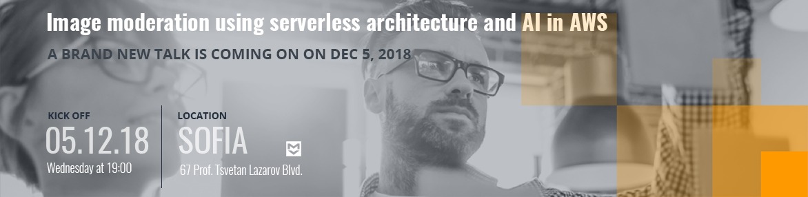 Image moderation using serverless architecture and AI in AWS