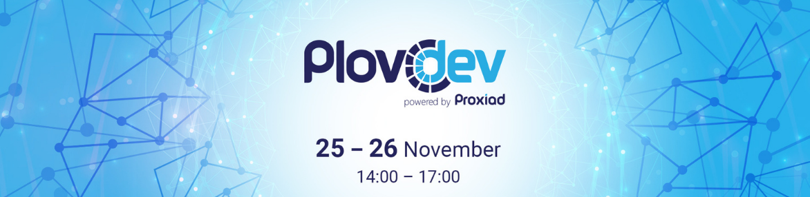 Online ИТ конференция PlovDev - 25 и 26 ноември