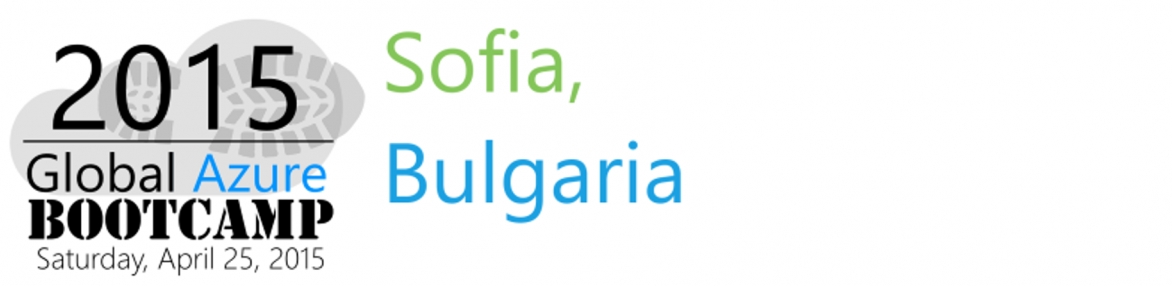 Azure Bootcamp Bulgaria 2015