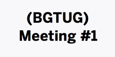 Bulgaria Tableau User Group (BGTUG) Meeting #1