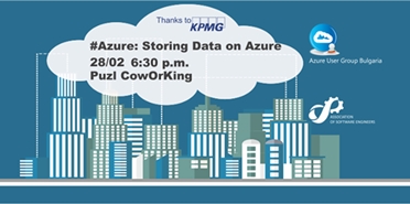 Azure User Group Bulgaria: Storing Data on Azure