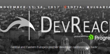 DevReach 2017, 13-14 ноември, София